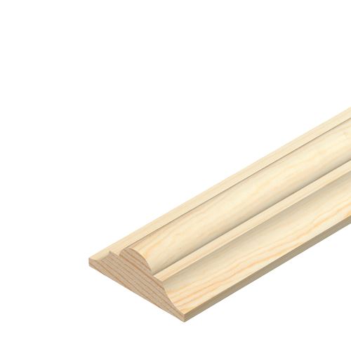 34mm x 12mm Double Astragal - Pine Keighley Timber