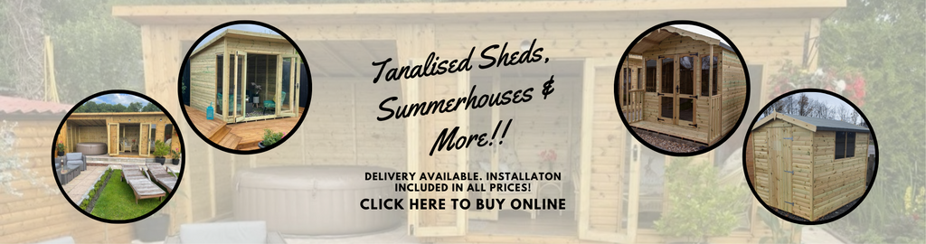 Tanalised Sheds Summerhouses Keighley Timber