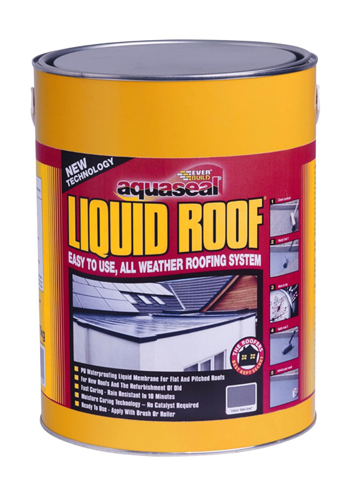 Aquaseal Liquid Roof - 7kg Keighley Timber