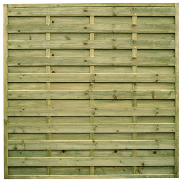 011 Seconds - 6x6 Milano Fence Panel Keighley Timber & Fencing Ltd