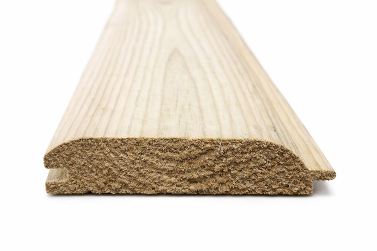 19mm x 89mm Treated Log Lap Cladding - Keighley Timber & Fencing ...