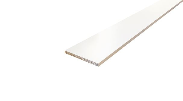 305mm x 2440mm White Melamine Chipboard Keighley Timber