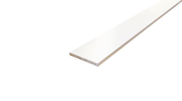 457mm x 2440mm White Melamine Chipboard Keighley Timber