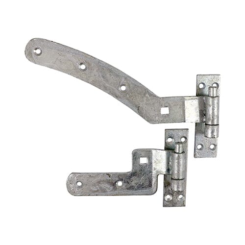 Curved Rail Hinge Set - Left Handed Keighley Timber