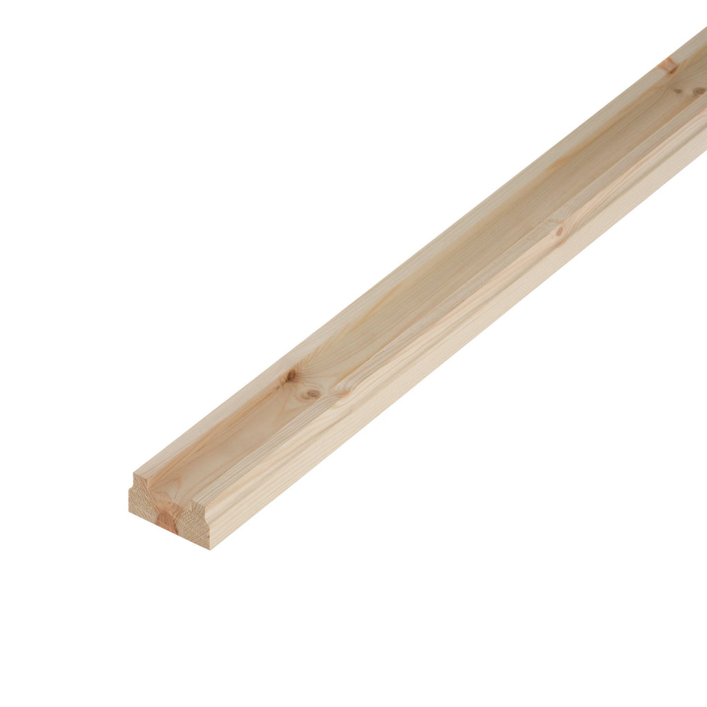 Planed Base Rail - 32mm Groove Keighley Timber