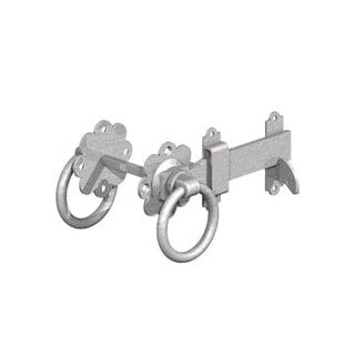 Ring Gate Latch - (Zinc) Keighley Timber