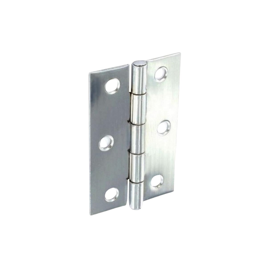 Steel Butt Hinges (Chrome) - Pack of 2 Keighley Timber