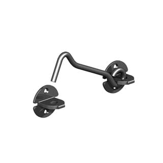 Wire Cabin Hook - (Black) Keighley Timber