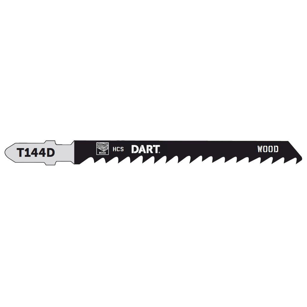 Wood Cutting Jigsaw Blades - 5 Pack - (T144D) Keighley Timber